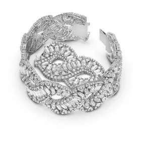 Bracelet Swarovski Grey 18 cm