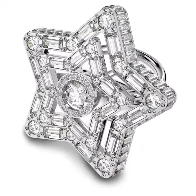 Moteriški žiedas Swarovski (10)