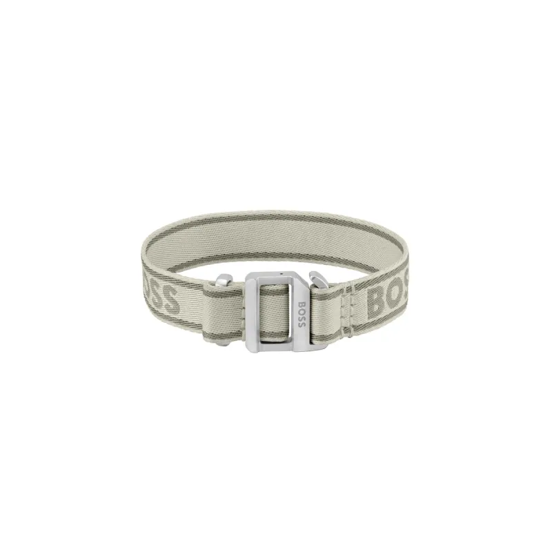 Men's Bracelet Hugo Boss Textile 25 cm
