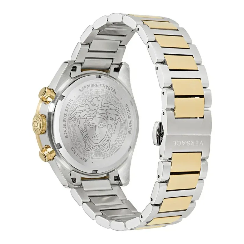 Miesten rannekellot Versace VE6K00423 Hopeinen (Ø 43 mm)
