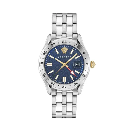 Miesten rannekellot Versace VE7C00523 Hopeinen (Ø 41 mm)