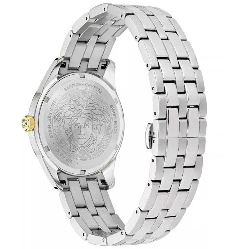 Vīriešu Pulkstenis Versace VE7C00523 Sudrabains (Ø 41 mm)