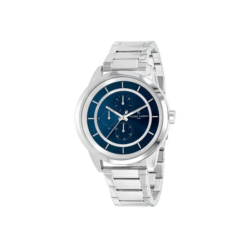 Мужские часы Pierre Cardin Серебристый (Ø 45 mm)