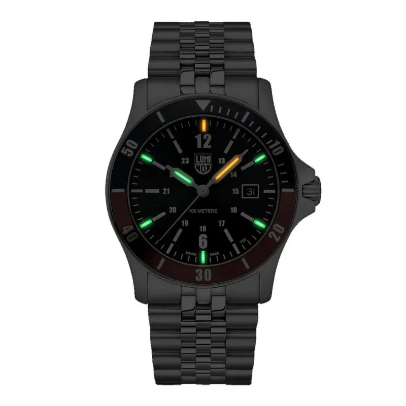 Meeste Kell Luminox Hõbedane (Ø 42 mm)