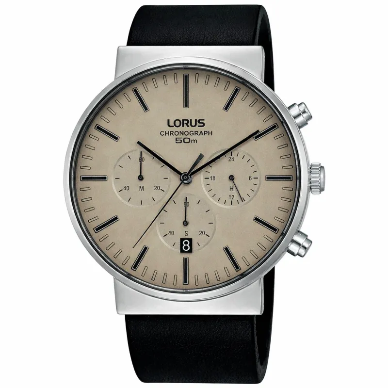 Vīriešu Pulkstenis Lorus Sudrabains (Ø 43 mm)