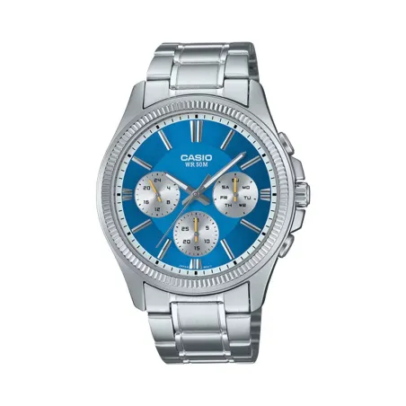 Meeste Kell Casio DAY DATE MULTIFUNCTION Hõbedane (Ø 43,5 mm) (Ø 43,8 mm)