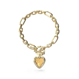 Ladies' Bracelet Guess JUBB04599JWYGS Silver