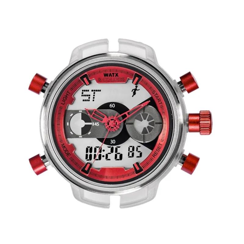 Unisex Pulkstenis Watx & Colors RWA2705R Pelēks Ø 49 mm