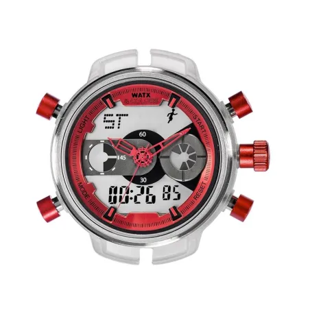 Unisex kellot Watx & Colors RWA2705R Harmaa Ø 49 mm