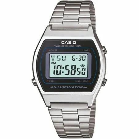 Laikrodis vyrams Casio B640WD-1AVEF Juoda Sidabras