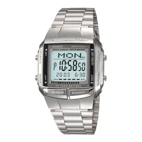Meeste Kell Casio DATABANK Hõbedane (Ø 38 mm)