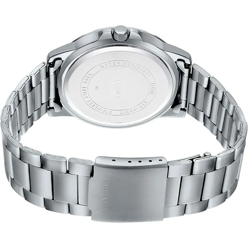 Meeste Kell Casio COLLECTION Must Hõbedane (Ø 45 mm)