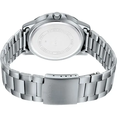 Meeste Kell Casio COLLECTION Must Hõbedane (Ø 45 mm)