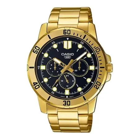 Miesten rannekellot Casio DIVER MULTIFUCTION GOLD - BLACK (Ø 49 mm)