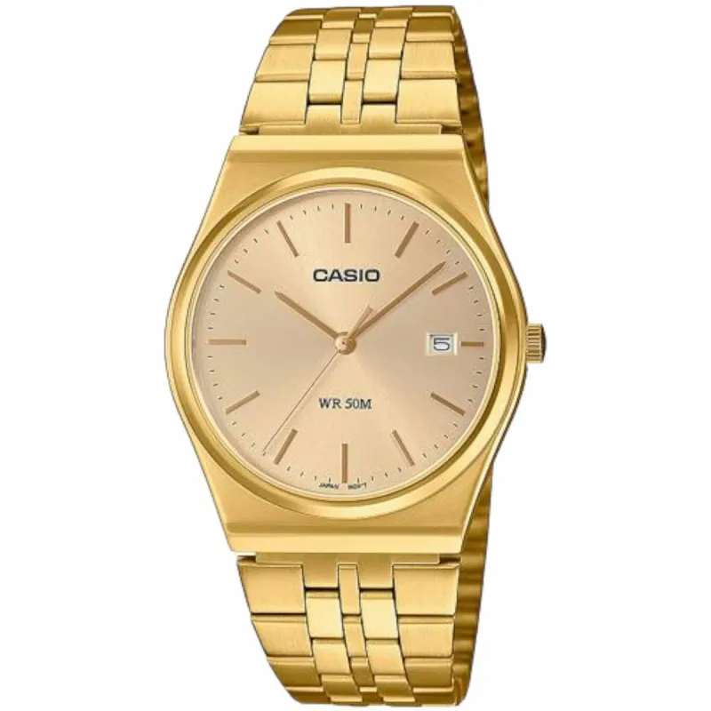 Men's Watch Casio MTP-B145G-9AVEF Golden (Ø 35 mm)
