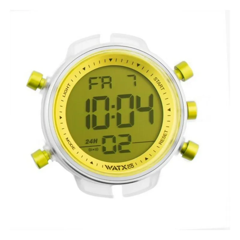 Часы унисекс Watx & Colors RWA1743 Зеленый Серебристый