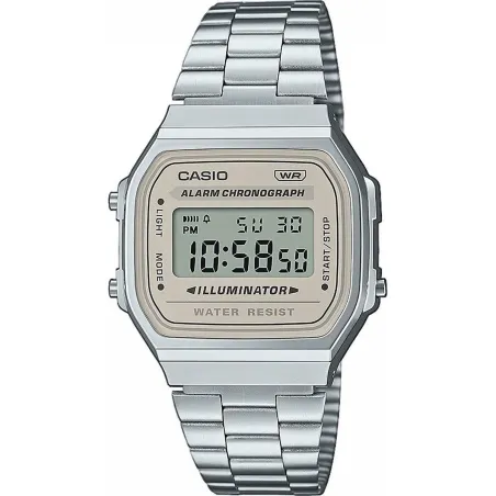 Unisex Pulkstenis Casio VINTAGE ICONIC Bēšs Sudrabains (Ø 36 mm) (Ø 39 mm)