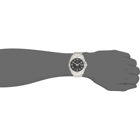 Laikrodis vyrams Casio COLLECTION Juoda Sidabras (Ø 43,5 mm)