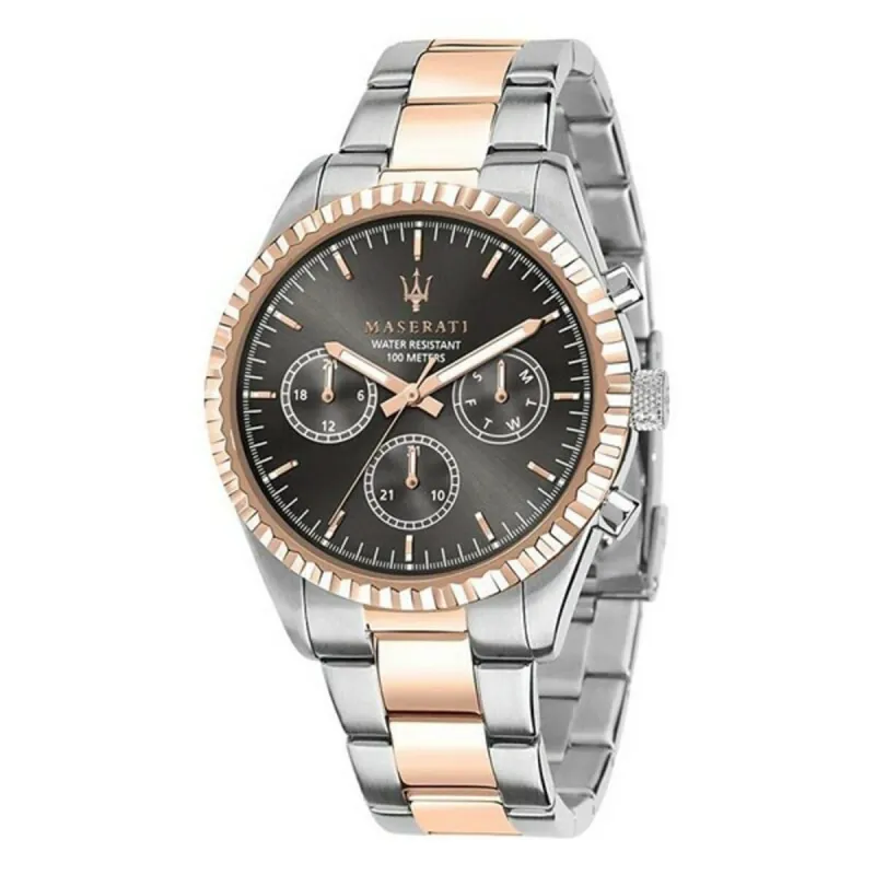 Laikrodis vyrams Maserati R8853100020 Juoda Pilka (Ø 43 mm) (Ø 51 mm)