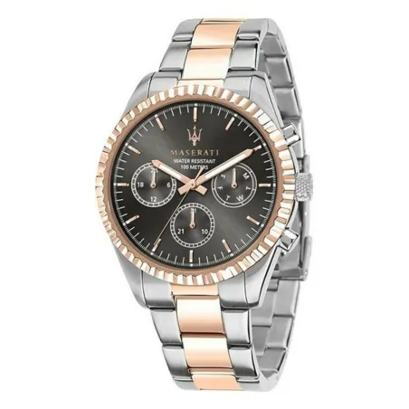 Miesten rannekellot Maserati R8853100020 Musta Harmaa (Ø 43 mm) (Ø 51 mm)