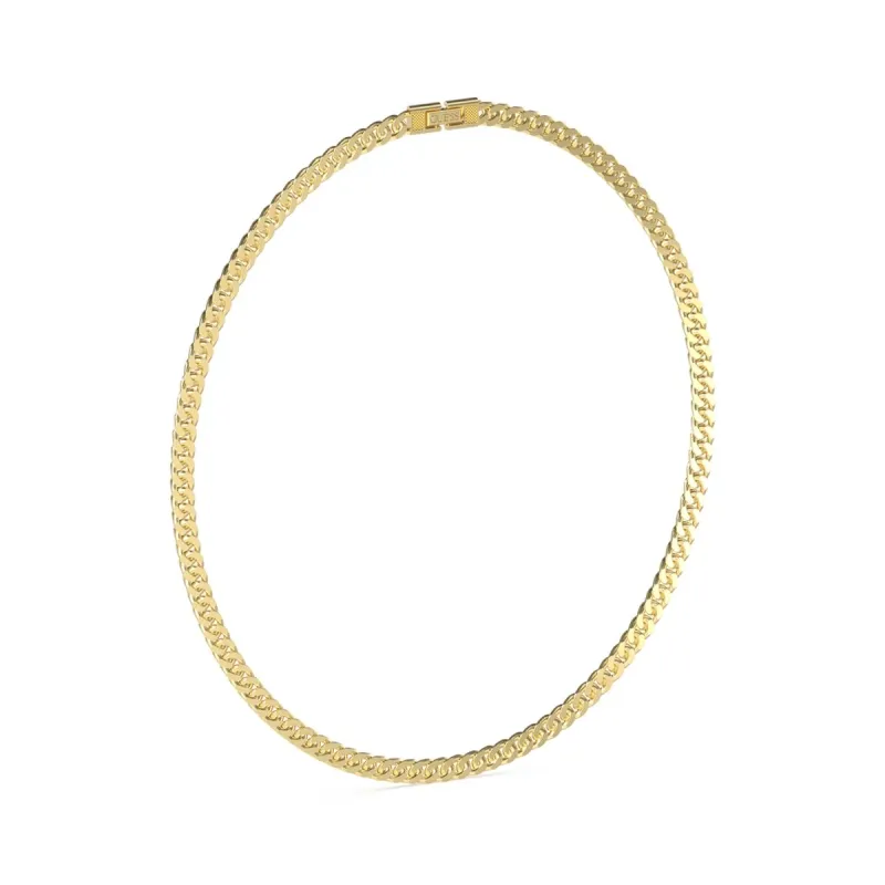 Naiste Kaelakee Guess JUMN04085JWYGT-U Kuldne