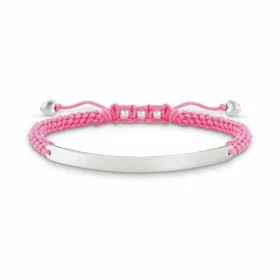 Moteriški apyrankės Thomas Sabo LBA0049-173-9 16 - 19 cm Sidabras Rožinė 21 cm