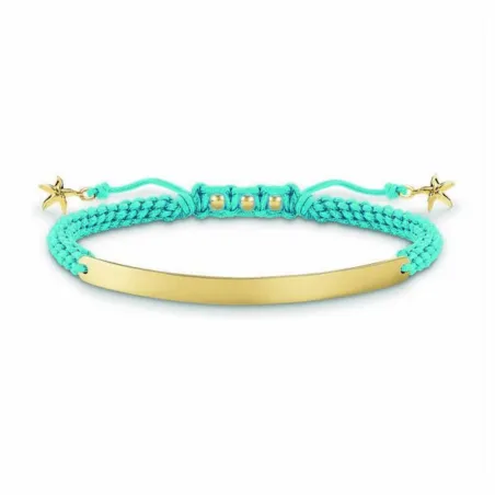 Sieviešu Aproce Thomas Sabo LBA0060-848-1 Zils Sudrabs Bronza