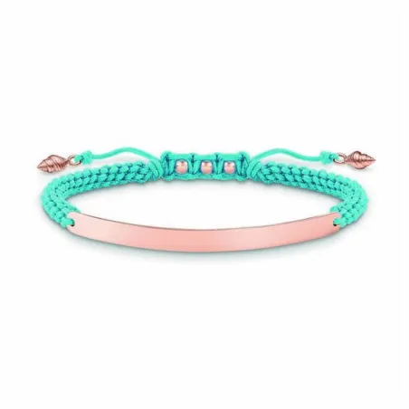 Naisten rannekorut Thomas Sabo LBA0062-597-1 Sininen Punakulta Hopea