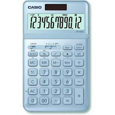 Laskin Casio JW-200SC-BU Sininen Muovinen