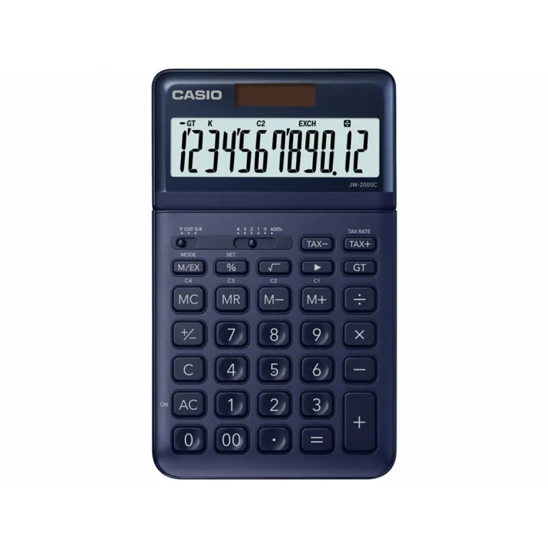 Kalkulaator Casio JW-200SC-NY Sinine Plastmass
