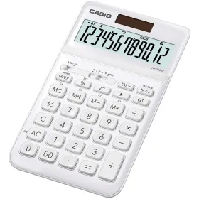 Калькулятор Casio JW-200SC Белый Пластик
