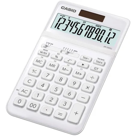 Calculator Casio JW-200SC White Plastic