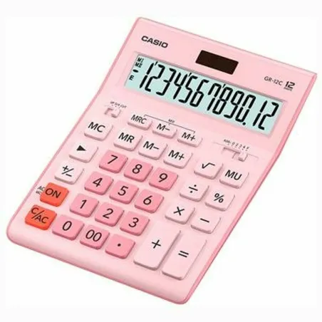 Kalkulators Casio GR-12C Melns Plastmasa