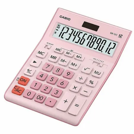 Laskin Casio GR-12C Musta Muovinen