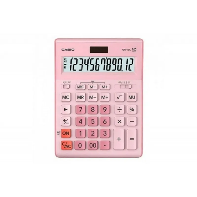 Kalkulaator Casio GR-12C Must Plastmass