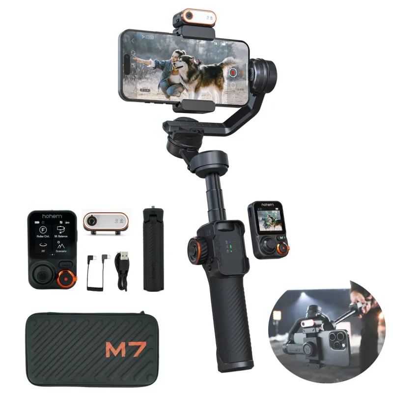 Nutitelefoni kaamera stabilisaator Hohem HPG-M7