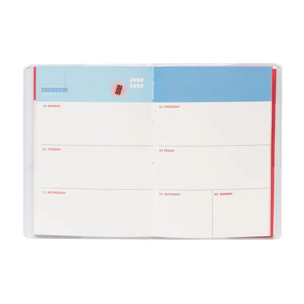 Pusheen - Calendar / weekly planner 2022/2023 (11x15.5 cm)