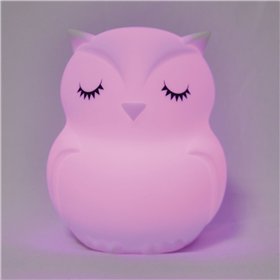 Lasten lamppu Bluetooth-kaiuttimella Muvit Owl