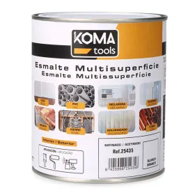 Acrylic polish Koma Tools White 750 ml Satin finish
