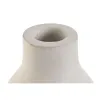 Vaas Home ESPRIT Valge Mangopuit Kaasaegne Nägu 15 x 15 x 30 cm