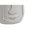 Vaza Home ESPRIT Balta Mango mediena Šiuolaikiškas Veidas 15 x 15 x 30 cm