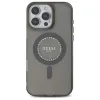 Guess IML Rhinestones MagSafe - Case for iPhone 16 Pro Max (Black)