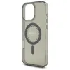 Guess IML Rhinestones MagSafe - Case for iPhone 16 Pro Max (Black)