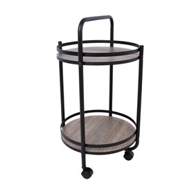 Serving cart GENOVA brown
