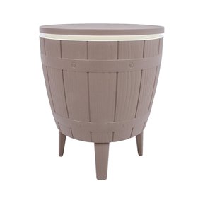 Bar set NOVA 3 in 1, grey plastic