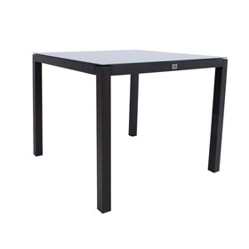 Table AMALFI 90x90xH74cm, grey