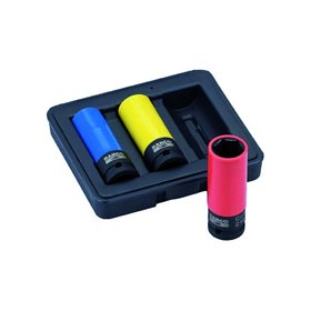 Deep impact socket set 17/19/21mm 1/2"
