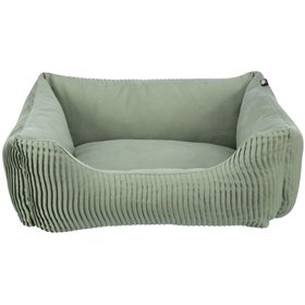 Marley bed, square, 80 × 60 cm, sage