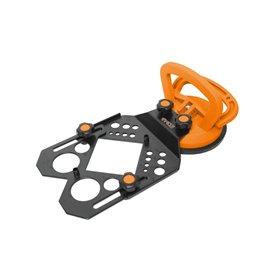 Diamond drilling guide with suction cup, 4-155mm