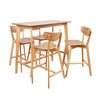 Bar table set ROXBYwith 4 chairs